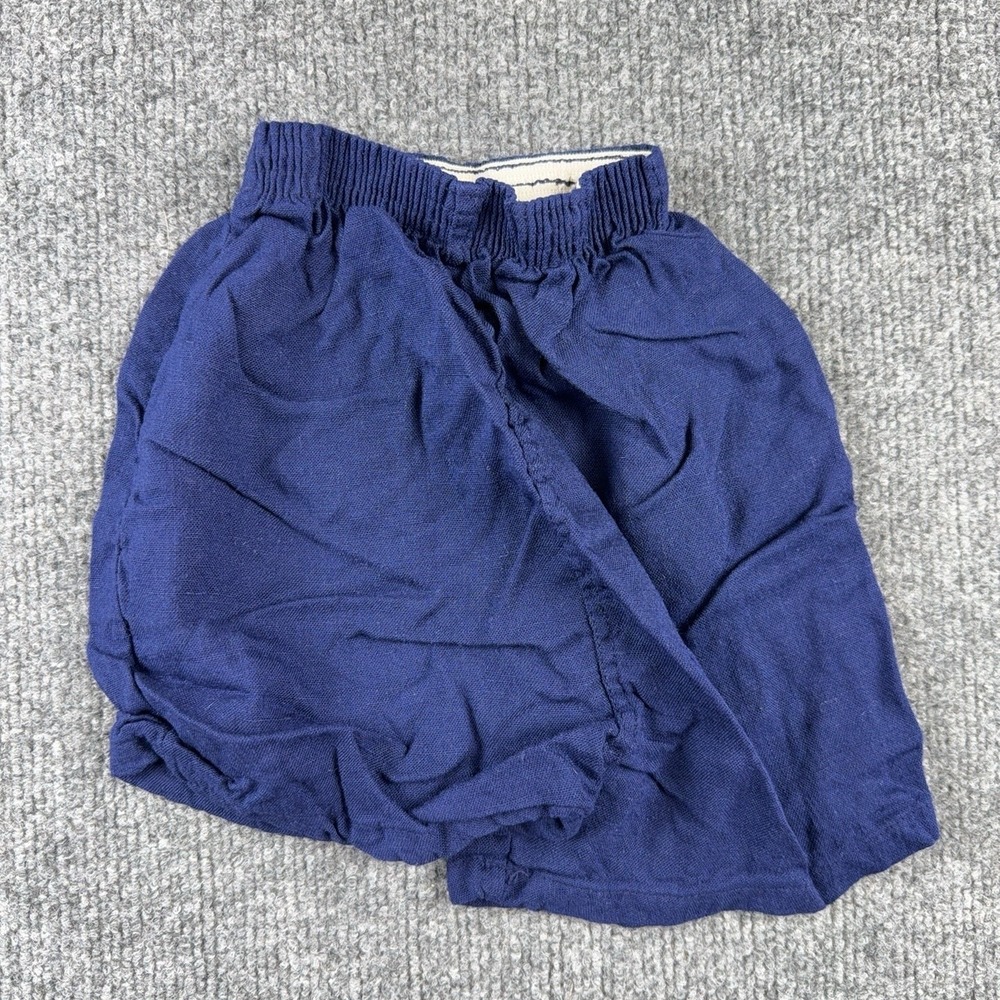 Mixed Brands Shorts Kids 6 Blue Rayon Elastic Waist Casual Summer Pull On Lounge